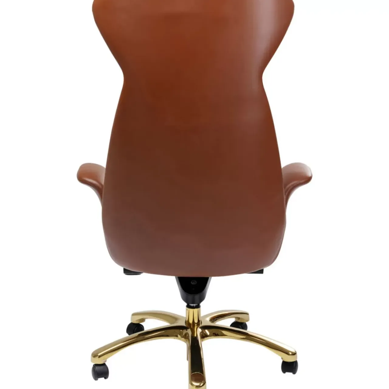 KARE Design Stühle-Burodrehstuhl Brady Messing