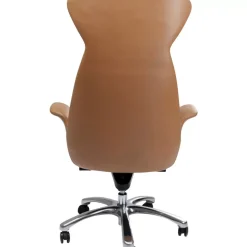 KARE Design Stühle-Burodrehstuhl Brady Silber