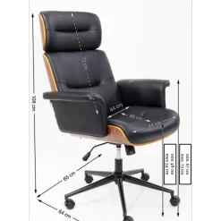 KARE Design Stühle-Burodrehstuhl Check Out