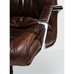 KARE Design Stühle-Burodrehstuhl Cigar Lounge