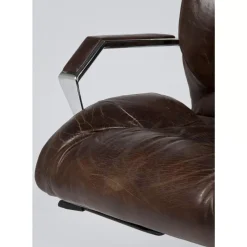 KARE Design Stühle-Burodrehstuhl Cigar Lounge