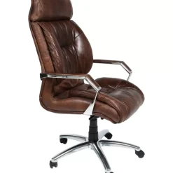 KARE Design Stühle-Burodrehstuhl Cigar Lounge