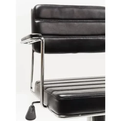 KARE Design Stühle-Burodrehstuhl Dottore Black