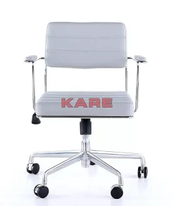 KARE Design Stühle-Burodrehstuhl Dottore Grey