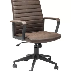 KARE Design Stühle-Burodrehstuhl Labora Braun