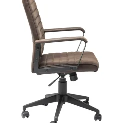 KARE Design Stühle-Burodrehstuhl Labora Braun