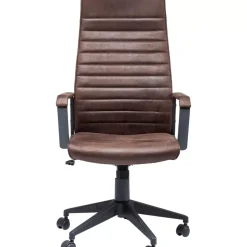 KARE Design Stühle-Burodrehstuhl Labora High Braun