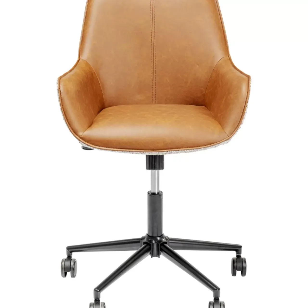 KARE Design Stühle-Burostuhl Monica Braun