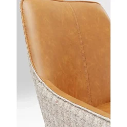 KARE Design Stühle-Burostuhl Monica Braun