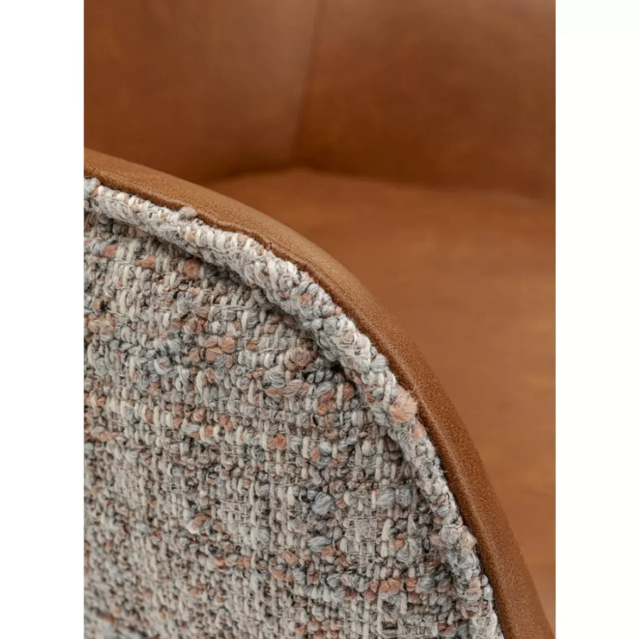 KARE Design Stühle-Burostuhl Monica Braun