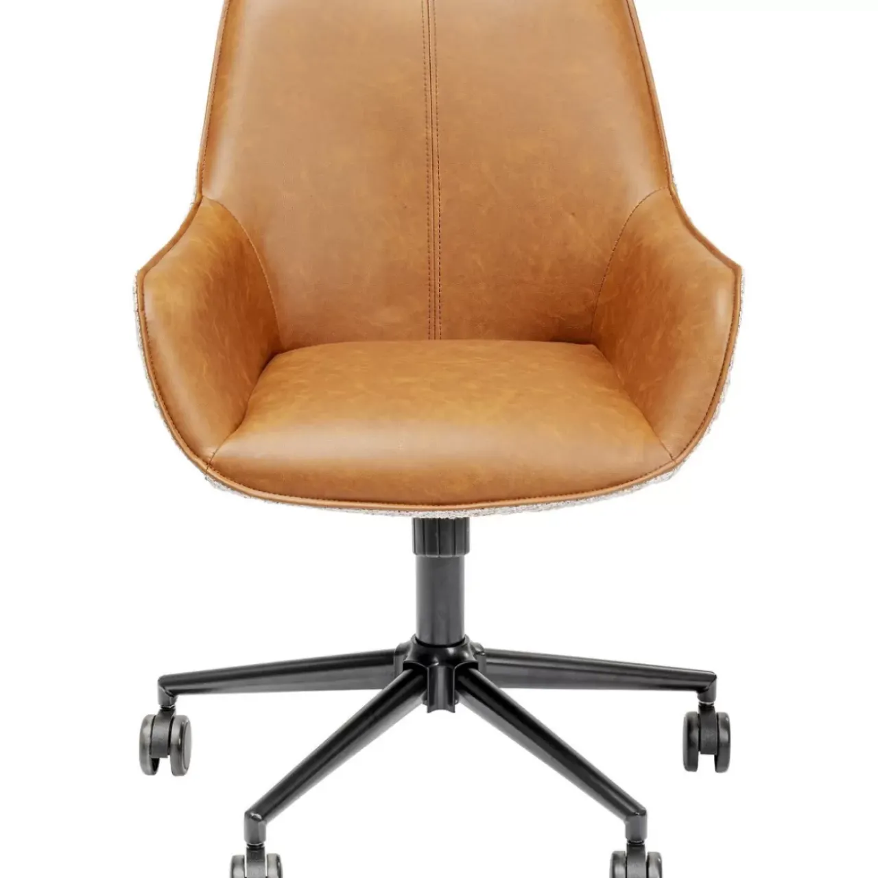 KARE Design Stühle-Burostuhl Monica Braun