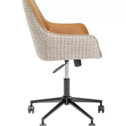 KARE Design Stühle-Burostuhl Monica Braun