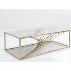 KARE Design Tische-Couchtisch Art Marble Glass 140X70Cm