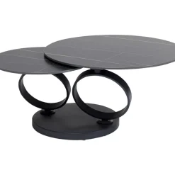 KARE Design Tische-Couchtisch Beverly Schwarz 133X80Cm