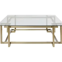 KARE Design Tische-Couchtisch Clara Gold 120X120