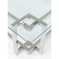 KARE Design Tische-Couchtisch Clara Silber 120X120Cm