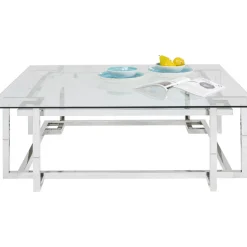 KARE Design Tische-Couchtisch Clara Silber 120X120Cm