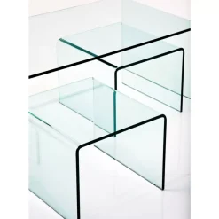 KARE Design Tische-Couchtisch Clear Club (3/Set)
