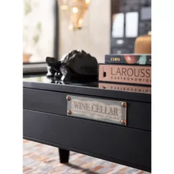 KARE Design Tische-Couchtisch Collector Schwarz 122X55Cm