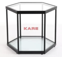 KARE Design Tische-Couchtisch Comb Schwarz 45Cm
