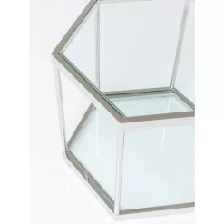 KARE Design Tische-Couchtisch Comb Silber 45