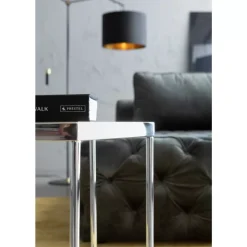 KARE Design Tische-Couchtisch Comb Silber 45