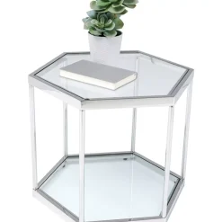 KARE Design Tische-Couchtisch Comb Silber 45