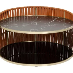 KARE Design Tische-Couchtisch Copper O86Cm