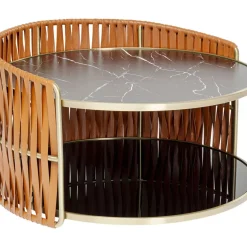 KARE Design Tische-Couchtisch Copper O86Cm