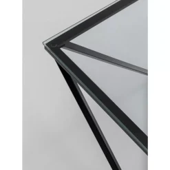 KARE Design Tische-Couchtisch Cristallo Schwarz 80X80Cm