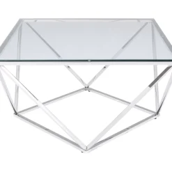 KARE Design Tische-Couchtisch Cristallo 80X80