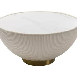 KARE Design Tische-Couchtisch Endless Vegas Weis O71Cm