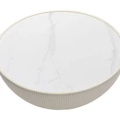 KARE Design Tische-Couchtisch Endless Vegas Weis O71Cm