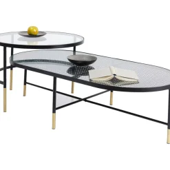 KARE Design Tische-Couchtisch Fence (2/Set)