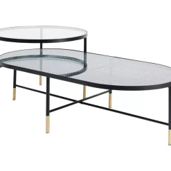 KARE Design Tische-Couchtisch Fence (2/Set)