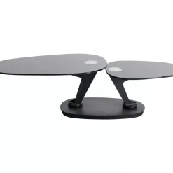 KARE Design Tische-Couchtisch Franklin Schwarz 150X58Cm