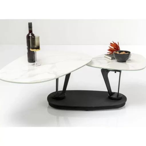 KARE Design Tische-Couchtisch Franklin Weis 150X58Cm
