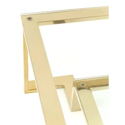 KARE Design Tische-Couchtisch Gold Rush 120X120Cm