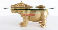 KARE Design Tische-Couchtisch Hippo O80Cm