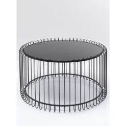 KARE Design Tische-Couchtisch Line Onyx O60Cm