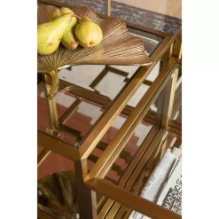 KARE Design Tische-Couchtisch Luigi Gold (4/Set)