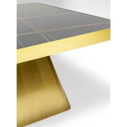 KARE Design Tische-Couchtisch Miler Gold 80X80Cm