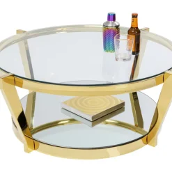 KARE Design Tische-Couchtisch Monocolo Gold O90