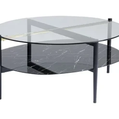 KARE Design Tische-Couchtisch Noblesse Oval 97X91