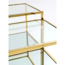 KARE Design Tische-Couchtisch Orion Gold (4/Set)