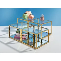 KARE Design Tische-Couchtisch Orion Gold (4/Set)