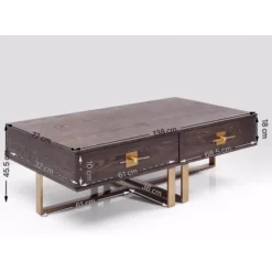 KARE Design Tische-Couchtisch Osaka 138X77Cm