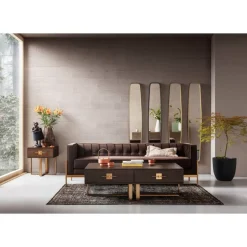 KARE Design Tische-Couchtisch Osaka 138X77Cm