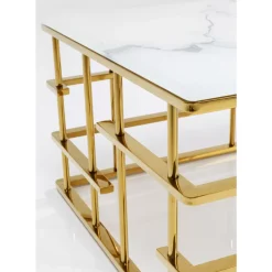 KARE Design Tische-Couchtisch Rome Gold 130X70Cm
