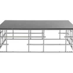 KARE Design Tische-Couchtisch Rome Silber 130X70Cm